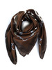 Don Mimi 100% Silk Equine Print Square Scarf