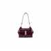 Arcadia Emma Small Croc Print Leather Shoulder Crossbody Handbag