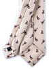 Zaza Italian Handmade Hare Pattern Silk Tie