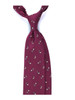 Zaza Italian Handmade Hare Pattern Silk Tie