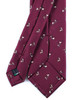 Zaza Italian Handmade Hare Pattern Silk Tie