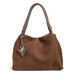 Parise 09 Nubuck Suede Leather Large Hobo Bag