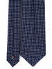 Don Mimi Navi Italian Handmade 3 fold Silk Tie