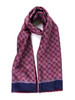 Don Mimi Abstra 2 Layer Silk And Wool Scarf