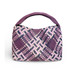 Ghibli Woven Italian Mix Leather Hobo Bucket Bag