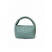 Ghibli Woven Italian Leather Compact Grab Bag