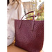 Ghibli Woven Leather Tote Shopper with Purse