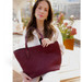 Ghibli Woven Leather Tote Shopper with Purse