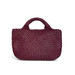 Ghibli Woven Leather Medium Grab Bag With Purse 