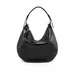 Arcadia Iole Croc Print Leather Large Hobo Shoulder Bag