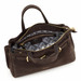 Arcadia Arisa East West Suede Leather Grab Handbag