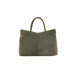 Arcadia Carlotta Italian Suede Leather Large Tote 
