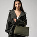 Arcadia Carlotta Italian Suede Leather Large Tote 