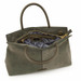 Arcadia Carlotta Italian Suede Leather Large Tote 