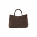 Arcadia Carlotta Italian Suede Leather Large Tote 