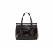 Arcadia Cecilia Croc Print Leather Classic Grab Handbag