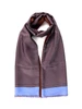 Don Mimi Vimini 2 Layer Silk And Wool Scarf