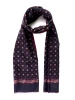Don Mimi Sporty 2 Layer Silk And Wool Scarf