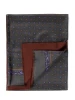 Don Mimi Sporty 2 Layer Silk And Wool Scarf