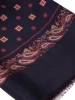Don Mimi Sporty 2 Layer Silk And Wool Scarf