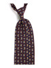 Don Mimi Tommy Italian Handmade 3 Fold Madder Silk Tie