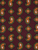 Don Mimi Tommy Italian Handmade 3 Fold Madder Silk Tie