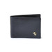 Pratesi Cappelle Aged Leather Flap Top Wallet Black