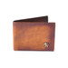 Pratesi Cappelle Aged Leather Flap Top Wallet Brown