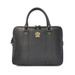 Pratesi Magliano Aged Leather Zip Top Briefcase