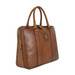 Pratesi Magliano Aged Leather Zip Top Briefcase