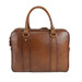 Pratesi Magliano Aged Leather Zip Top Briefcase