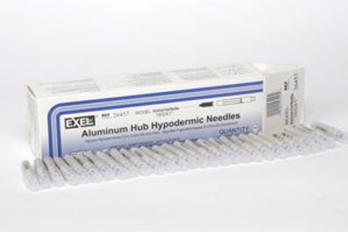 16G x 1.5 Aluminium Hub Needles Exel 26458 Box of 100