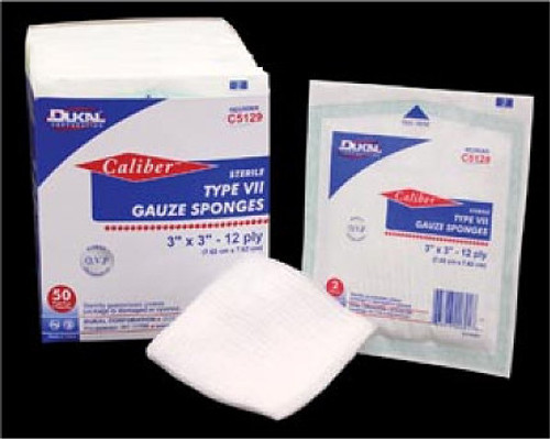 Dukal-Caliber-USP-Type-VII-4X4-16-Ply-Gauze-Sponge-C84166 Dukal-Caliber-USP-Type-VII-4X4-16-Ply-Gauze-Sponge-C84166