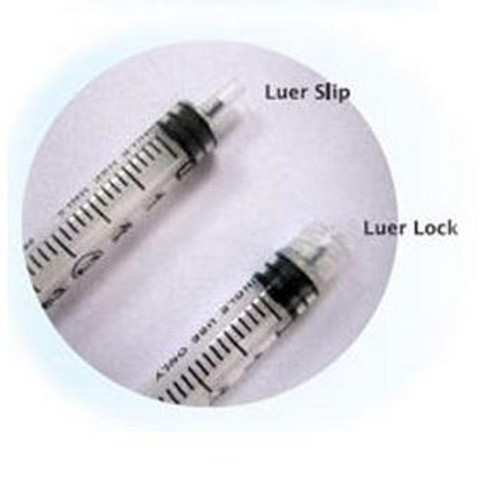 Exel 3cc Syringe Luer Lock with Cap 26200