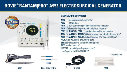 Bovie Electrosurgical Generator Bantam PRO A952-G