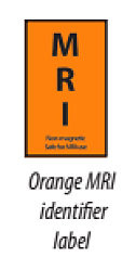 MRI Equipment Label