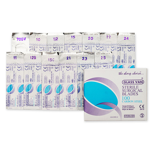 Myco Medical Glassvan Carbon Surgical Blades Family of Products