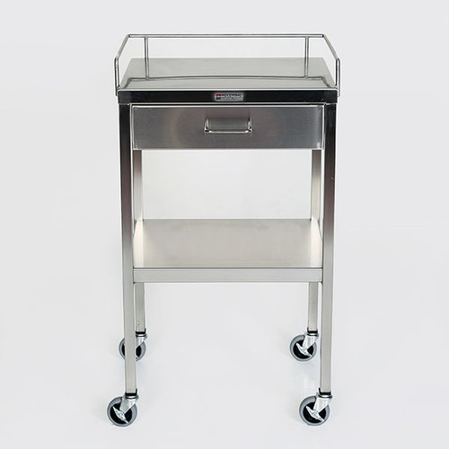 Stainless Steel Utility Cart with 1 Drawer MCM520