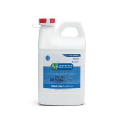 Medicine Liquid Waste Disposal Safe Low Cost Pro Series 64oz Bottle RX64PROLIQ Medicine Liquid Waste Disposal Safe Low Cost Pro Series 64oz Bottle RX64PROLIQ