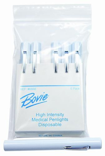 Bovie 6666 Doctors Disposable Penlight Box of 6