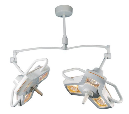 Double Ceiling Mount Surgical-OR Lights Philips Burton AIM-100 A100DC 230V