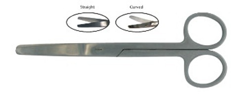 BR Surgical BR08-10210 OR Scissor Straight Blunt 4.125 Inches BR Surgical BR08-10210 OR Scissor Straight Blunt 4.125 Inches