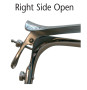 BR Surgical BR70-11021 Right Side Open Small Vaginal Speculum by Graves .75 x 3 Inches