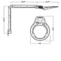 Burton Medical Epic LED Magnifier and Examination Light Table Mount EMLT