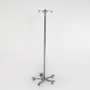 Foot Controlled Stainless Steel IV Pole MCM290