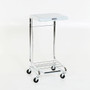 Square Chrome Hamper with Lid MCM2010