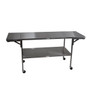 Medical OR Space Saving Drop Leaf Stainless Steel Table MCM505-DP