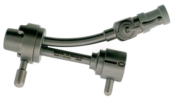 BR Surgical BR50-050-002 Telescope Bridge  2 instrument channels