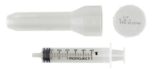 Kendall Syringe - 6mL - Luer-Lock - LL - Case of 500