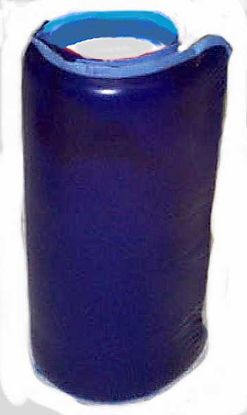 Fracture Operating Room Table Blue Diamond Gel Post Pad with Velcro Wraps
